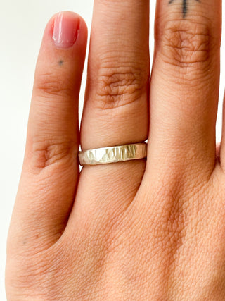 Textured Ring | Silver | Size L½ | 3.09g