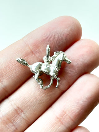 Horse Charm | 925 Silver | 25mm × 20mm | 3.30g