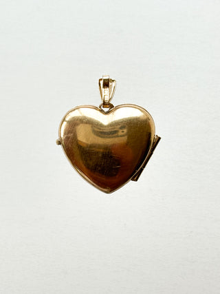 Heart Locket on Diamond Chain | 9ct Gold | 18–20-Inch | 1.36g