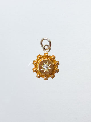 Star Set Diamond Pendant | 15ct Gold | 0.67g | 18–20-Inch Diamond Chain