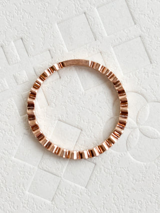 Diamond Bezel Ring | 9ct Gold | Size P | 1.80g