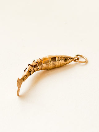 Fish Charm | Diamond Chain | 9ct Gold | 18–20-Inch | 4cm | 1.49g