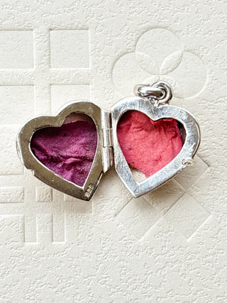 Heart Locket | 925 Silver | 2.44g | Cable Link Chain 18-20in