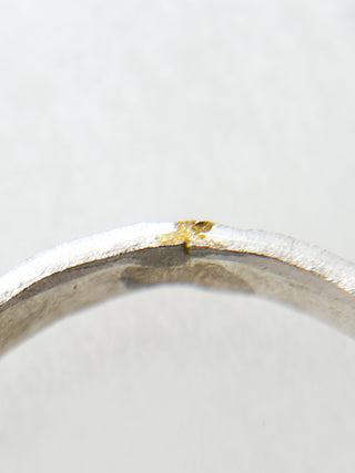 Textured Ring | Silver | Size T | 3.48g