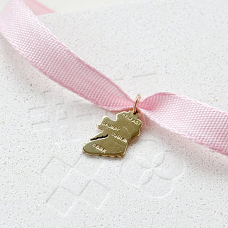 Country of Ireland Pendant | 9ct Gold | 1cm x 2cm | 1.37g (2.53g with Chain)