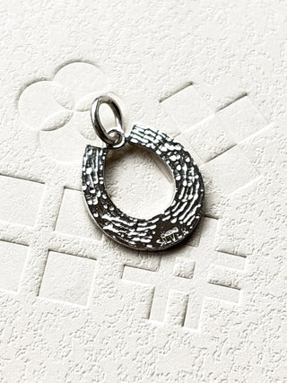 Horseshoe Charm | 925 Silver | 22mm × 16mm | 1.54g