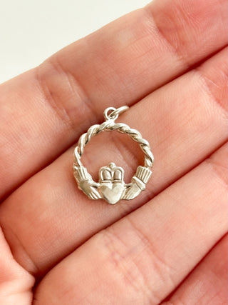 Claddagh charm | Silver | 1.25g