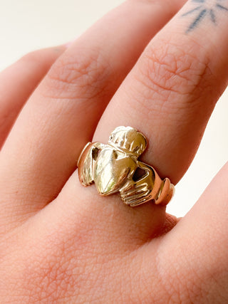 Claddagh Ring | 9ct Gold | Size Q | 4.61g