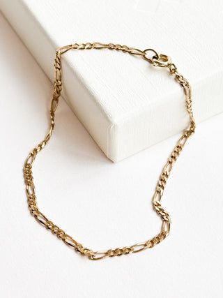 Bracelet with spring bolt clasp| 9ct Gold | 7inch | 1.38g