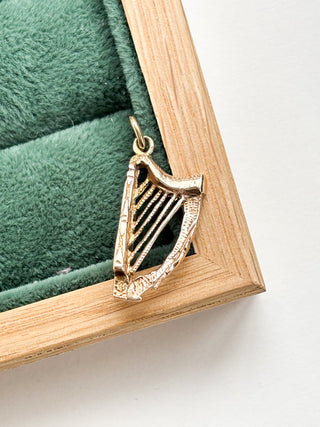 Harp Charm | 9ct Gold | 2.62g