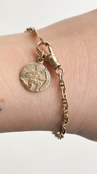 Mariner Link Bracelet with Albert Swivel Clasp | 9ct Gold | 7.5inch | 3.96g