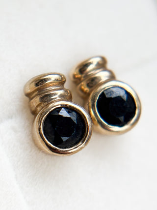 Sapphire Stud Earrings | 9ct Gold | 1.01g