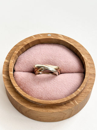 Russian Wedding Band Ring | 9ct Gold | Size O | 5.05g