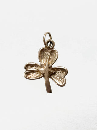 Reversible Shamrock Pendant | 9ct Gold | 18-Inch Fine Diamond Anchor Chain | 1.57g