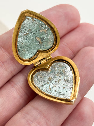 Sweetheart Locket | 9ct Gold | 5.98g + 18inch medium cable link chain