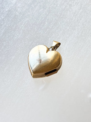 Gold Heart Locket | 9ct Gold | 18–20-Inch Diamond Chain | 1.10g