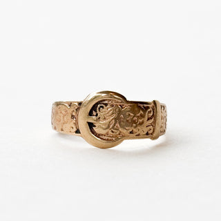 Belt Ring | 9ct Gold | Size N | 1.9g