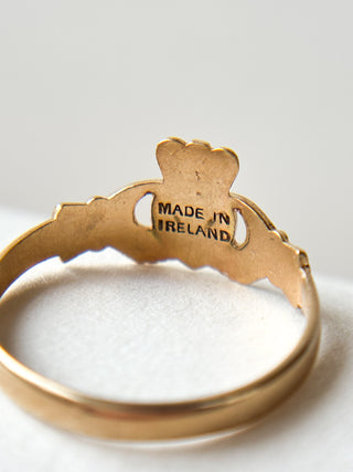 Claddagh Ring | 9ct Gold | Size L | 1.17g