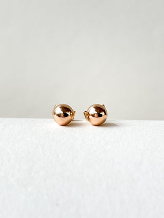 Gold Ball Stud Earrings | 9ct Gold | 4mm | 0.20g
