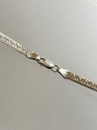 Snake Chain Necklace | 925 Silver | 18-Inch | 10.72g