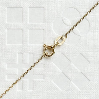 Fine cable link chain | 9ct | 18inch | 1g