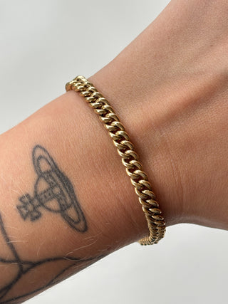 Curb Link Bracelet | 9ct Gold | 9.38g | 8.66in