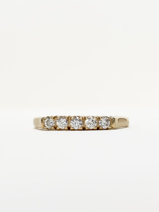 Natural Diamond Band | 9ct | 0.25ct | Size Q | 1.69g