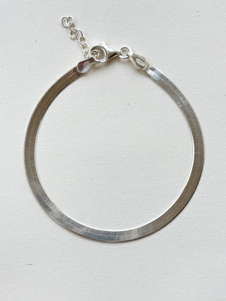 Snake Chain Bracelet | 925 Silver | 8-Inch | 3.33g