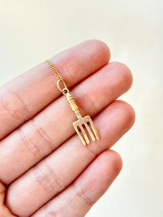 Garden Fork Charm | 9ct Gold | 1.11g