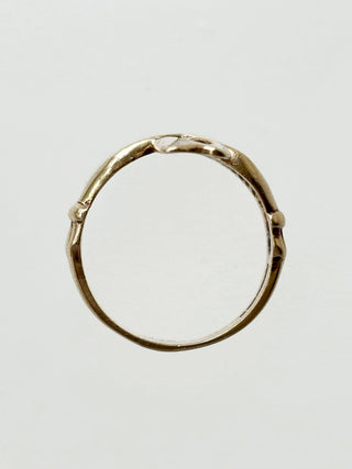 Claddagh Harp Ring | 9ct Gold | Size Q | 4.52g