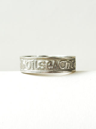 Gaeilge Friendship, Love & Loyalty Ring | 925 Silver | Size X | 5.87g
