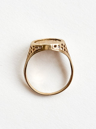 Coin Ring | 9ct Gold | Size K | 1.72g
