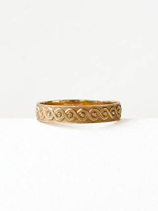 Celtic Wave Band | 10ct Gold | Size O | 2.12g