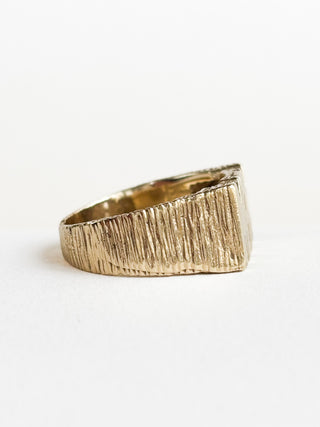 Mam Signet Ring | 9ct Gold | Size P | 5.10g plus resize