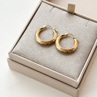 Celtic hoops | 9ct | 1.3g
