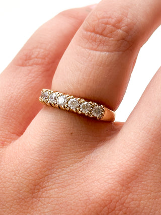 CZ Eternity Ring | 9ct Gold | Size N | 2.20g
