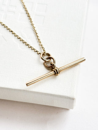 T-Bar | Heavy Chain Albert Clasp Medium | 9ct | 1.5inch | 2.91g