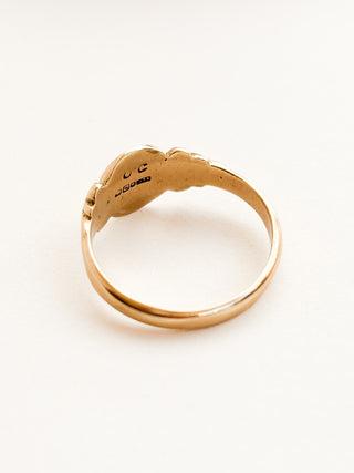 Oval Ring | 9ct Gold | Size P | 2.70g