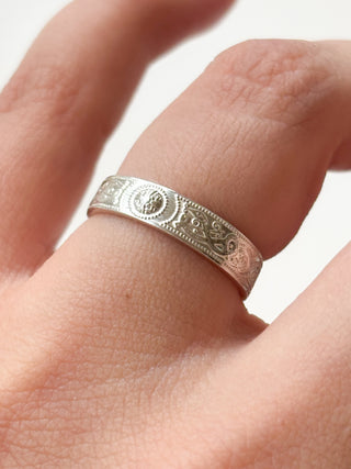 Ardagh Chalice Band | 925 Silver | Size N½ | 2.62g
