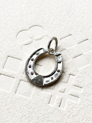 Horseshoe Charm | 925 Silver | 22mm × 16mm | 1.54g