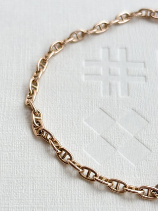 Mariner Link Bracelet with Albert Swivel Clasp | 9ct Gold | 7.5inch | 3.96g
