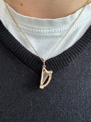 Harp Charm | 9ct Gold | 2.62g