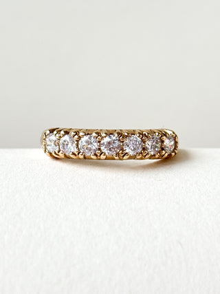 CZ Eternity Ring | 9ct Gold | Size N | 2.20g