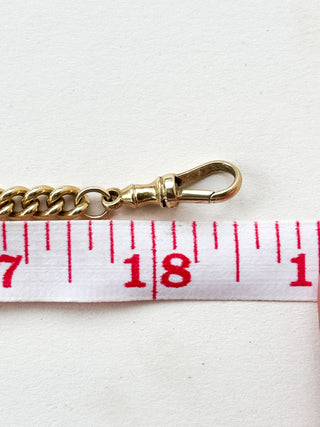 Heavy Curb Chain Necklace | 9ct Gold | 36.36g