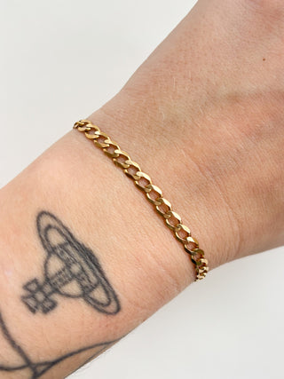 Cuban Bracelet T-Bar | 9ct | 6.6inch | 3.4g