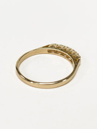 Natural Diamond Band | 9ct | 0.25ct | Size Q | 1.69g