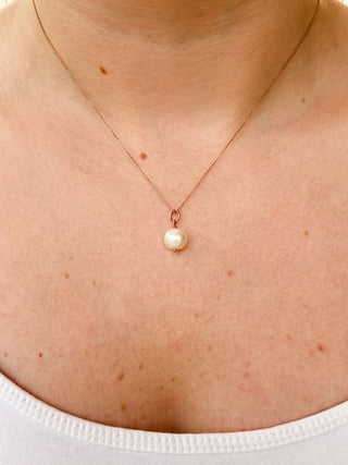 Cultured Pearl Pendant | 9ct Gold | 1.14g