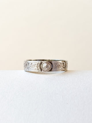 Ardagh Chalice Band | Sterling Silver | 2.58g | Size N