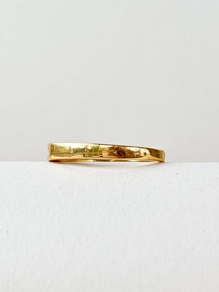 Princess Cut Diamond Band | 18ct Gold | Size N | 3.68g