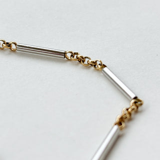 Two Tone Bracelet | 9ct Gold | 5.62g